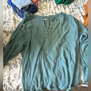 Warm long sleeve shirt